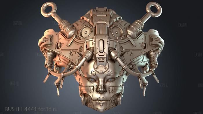BUSTH_4441 3d stl модель для ЧПУ