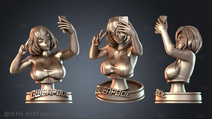 BUSTH_4449 3d stl модель для ЧПУ