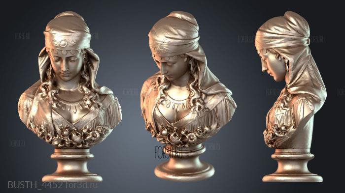 BUSTH_4452 3d stl модель для ЧПУ