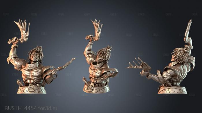 BUSTH_4454 3d stl модель для ЧПУ