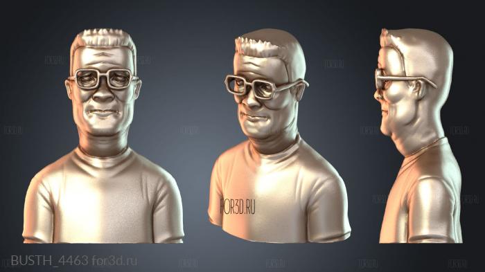 BUSTH_4463 3d stl модель для ЧПУ