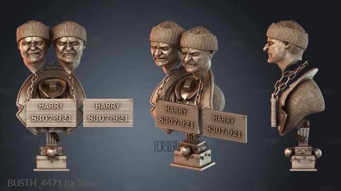 BUSTH_4471 3d stl модель для ЧПУ