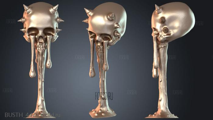 BUSTH_4473 3d stl модель для ЧПУ
