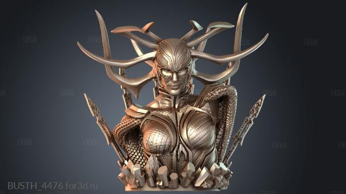 BUSTH_4476 3d stl модель для ЧПУ