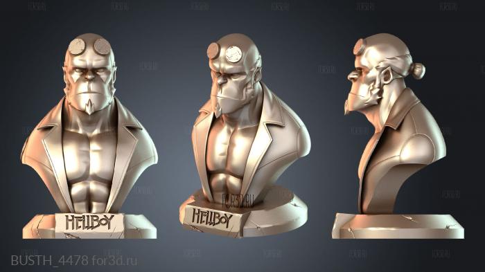 BUSTH_4478 3d stl модель для ЧПУ