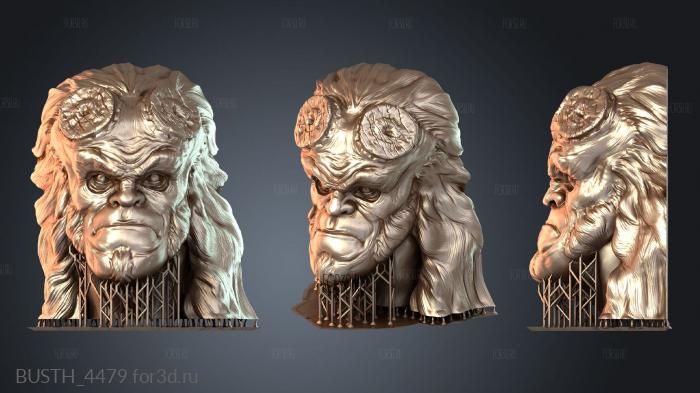 BUSTH_4479 3d stl модель для ЧПУ