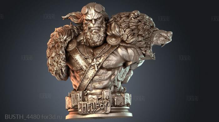 BUSTH_4480 3d stl модель для ЧПУ