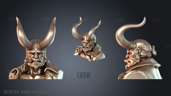 BUSTH_4481 3d stl модель для ЧПУ