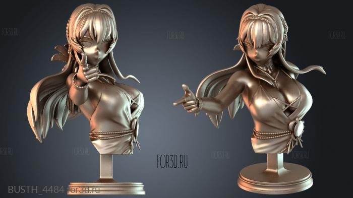 BUSTH_4484 3d stl модель для ЧПУ