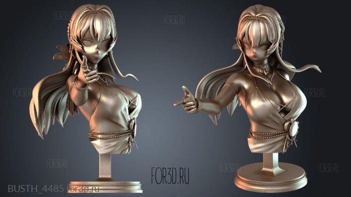 BUSTH_4485 3d stl модель для ЧПУ