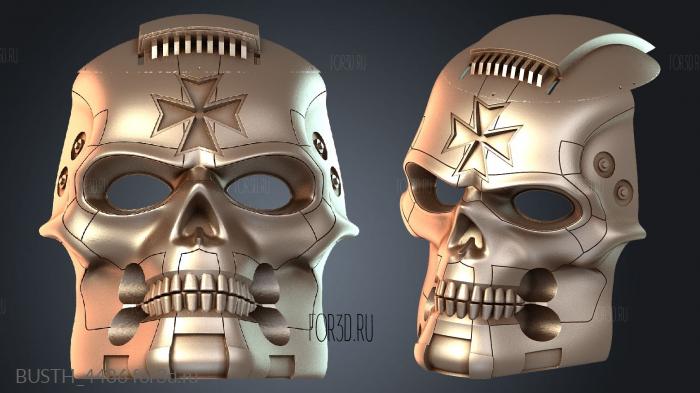 BUSTH_4486 3d stl модель для ЧПУ