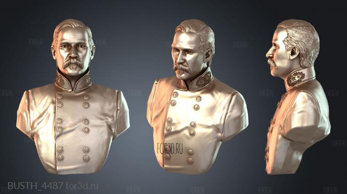BUSTH_4487 3d stl модель для ЧПУ