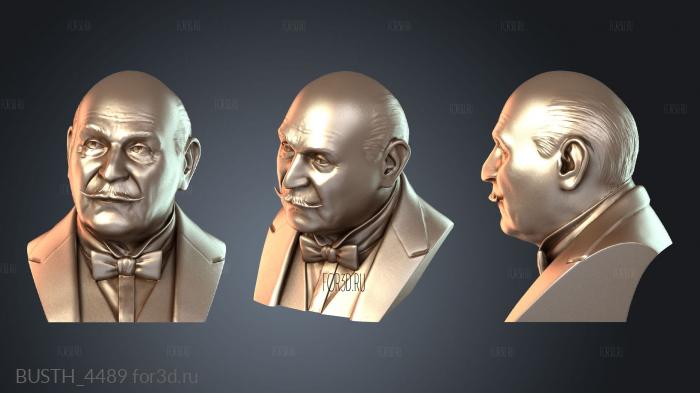 BUSTH_4489 3d stl модель для ЧПУ