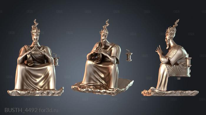 BUSTH_4492 3d stl модель для ЧПУ