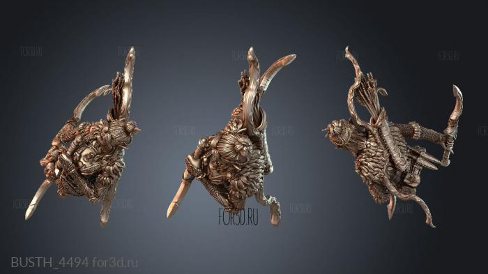 BUSTH_4494 3d stl модель для ЧПУ