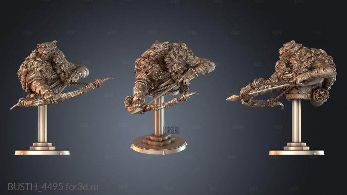 BUSTH_4495 3d stl модель для ЧПУ