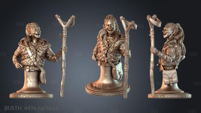 BUSTH_4496 3d stl модель для ЧПУ