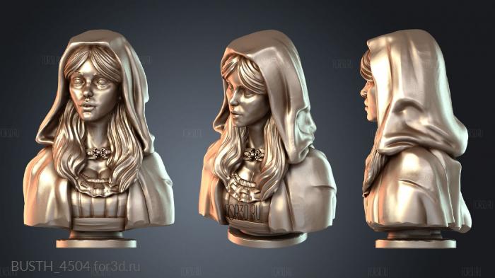 BUSTH_4504 3d stl модель для ЧПУ