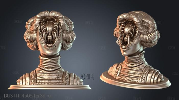 BUSTH_4505 3d stl модель для ЧПУ