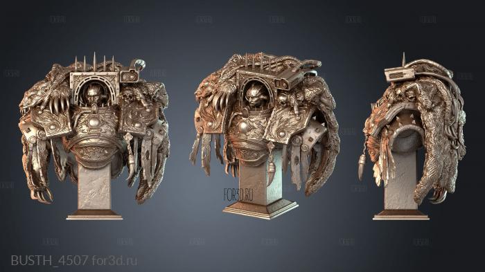BUSTH_4507 3d stl модель для ЧПУ