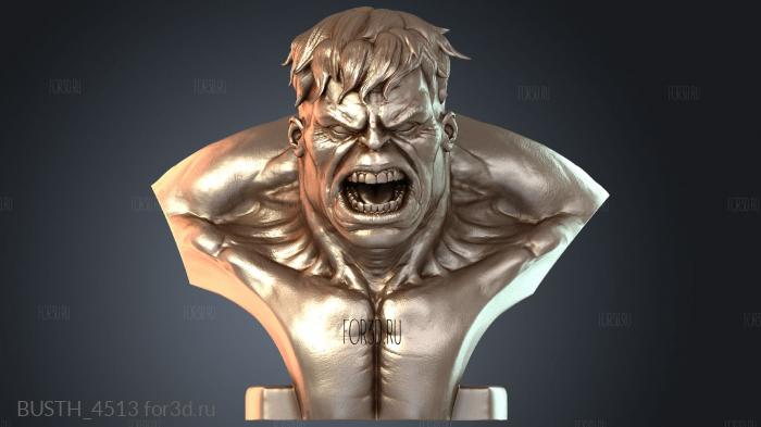 BUSTH_4513 3d stl модель для ЧПУ