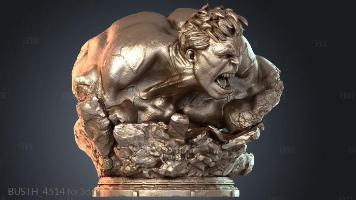BUSTH_4514 3d stl модель для ЧПУ
