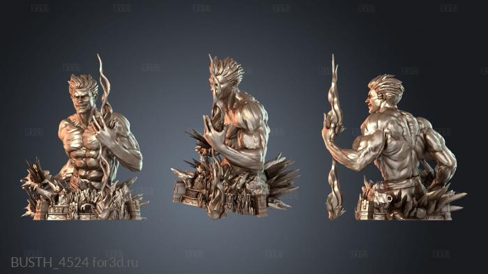 BUSTH_4524 3d stl модель для ЧПУ