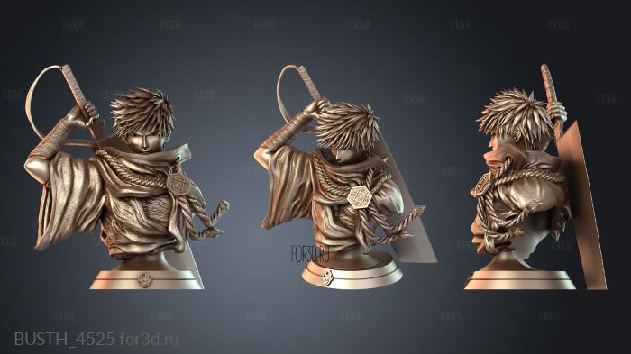 BUSTH_4525 3d stl модель для ЧПУ