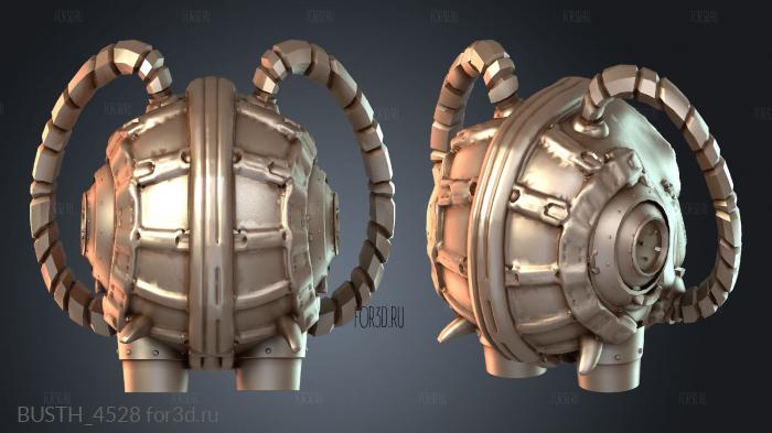 BUSTH_4528 3d stl модель для ЧПУ