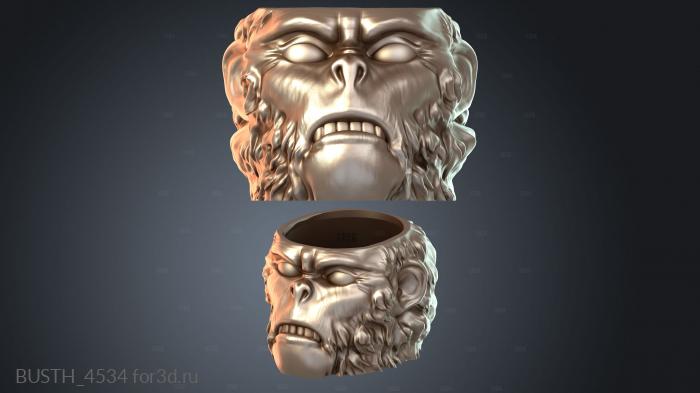BUSTH_4534 3d stl модель для ЧПУ