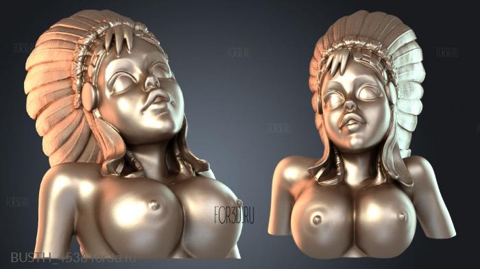 BUSTH_4536 3d stl модель для ЧПУ