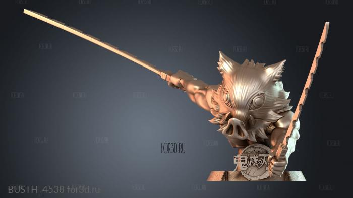BUSTH_4538 3d stl модель для ЧПУ