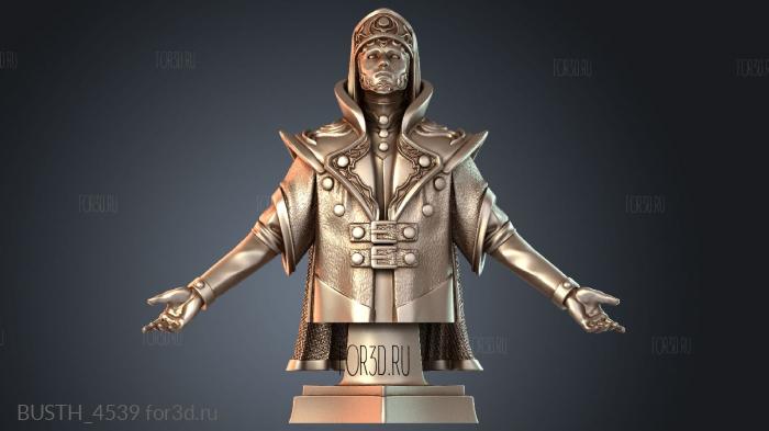 BUSTH_4539 3d stl модель для ЧПУ