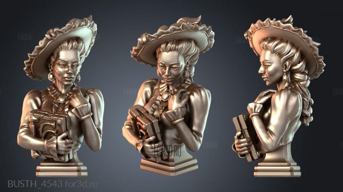 BUSTH_4543 3d stl модель для ЧПУ