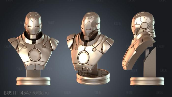 BUSTH_4547 3d stl модель для ЧПУ