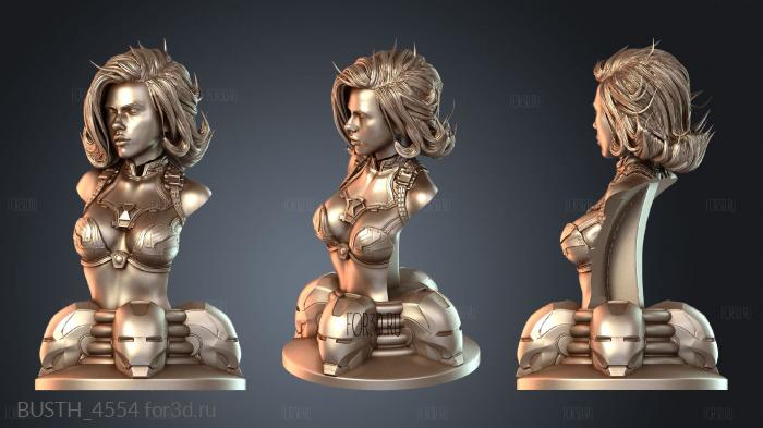 BUSTH_4554 3d stl модель для ЧПУ