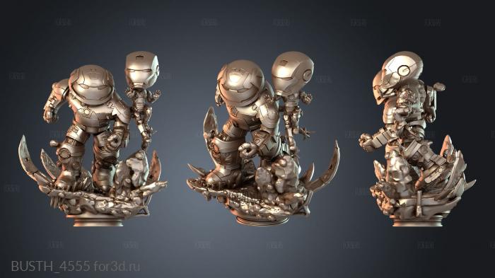 BUSTH_4555 3d stl модель для ЧПУ