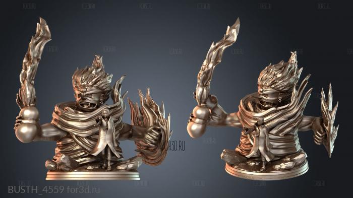 BUSTH_4559 3d stl модель для ЧПУ