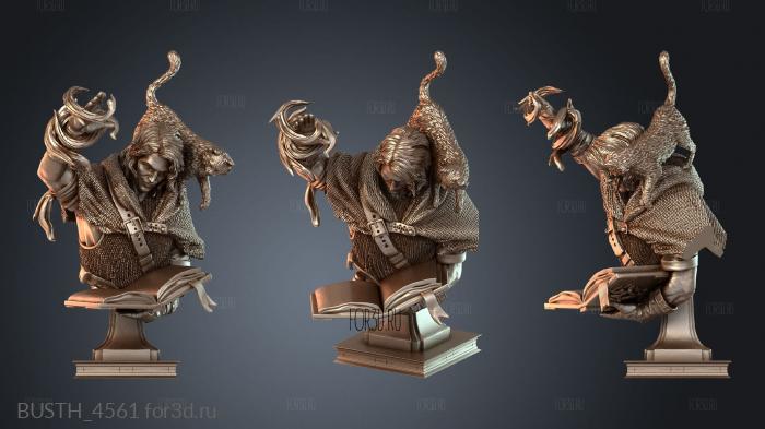 BUSTH_4561 3d stl модель для ЧПУ