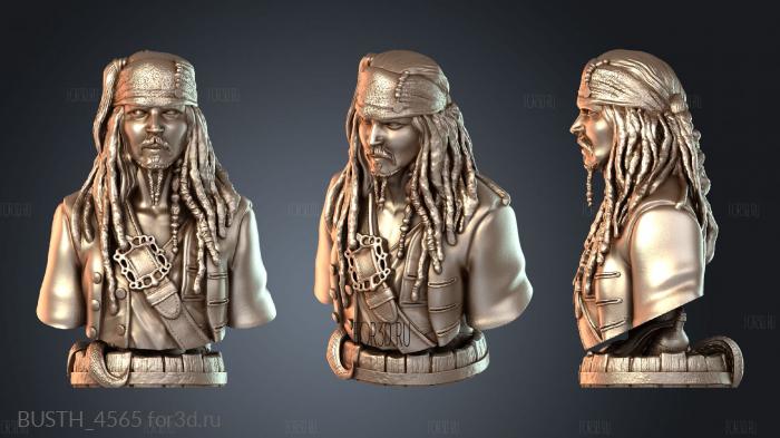 BUSTH_4565 3d stl модель для ЧПУ
