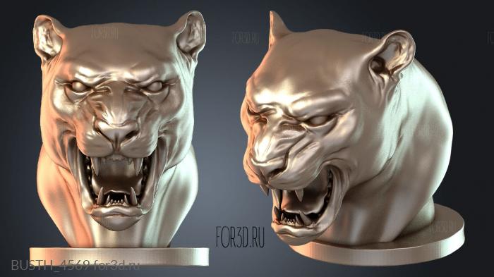 BUSTH_4569 3d stl модель для ЧПУ