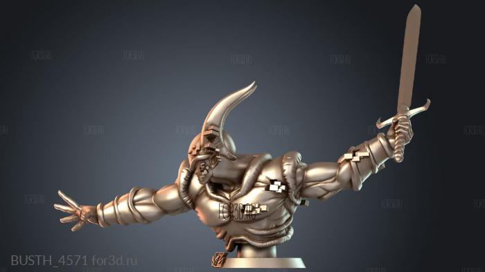 BUSTH_4571 3d stl модель для ЧПУ