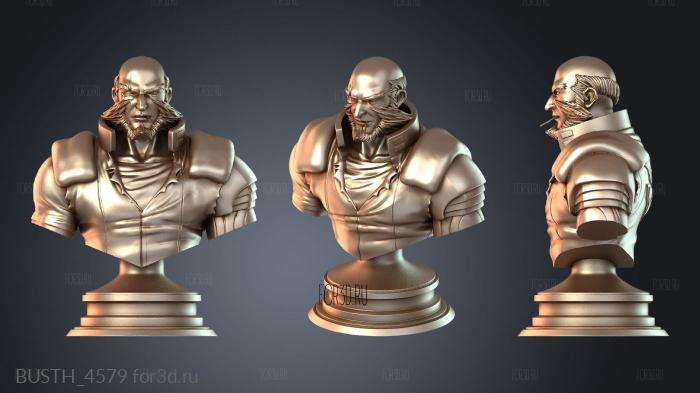 BUSTH_4579 3d stl модель для ЧПУ