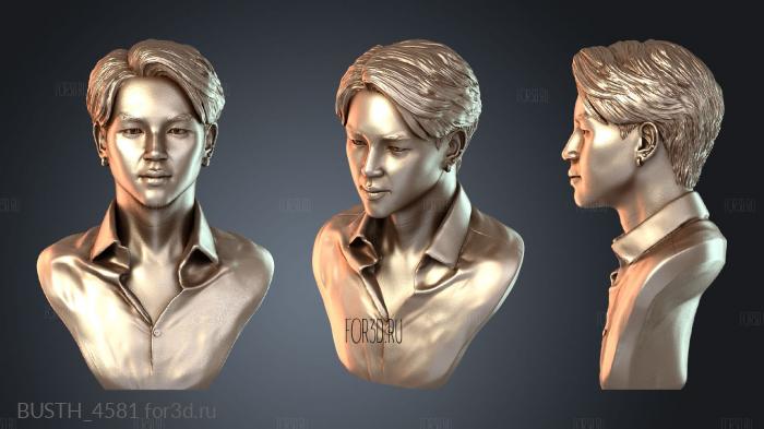 BUSTH_4581 3d stl модель для ЧПУ