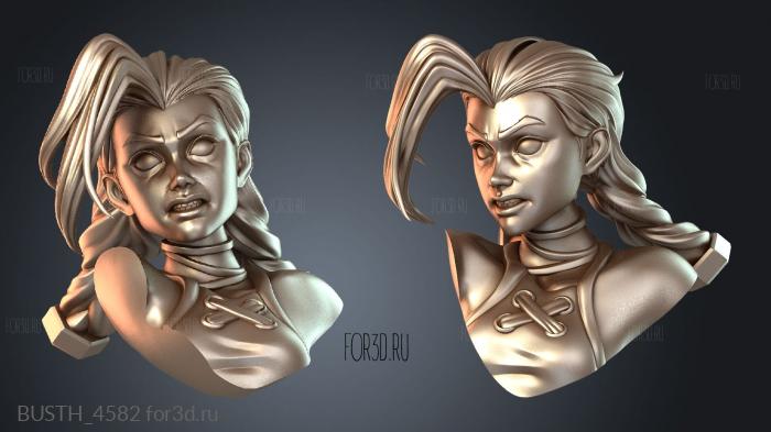 BUSTH_4582 3d stl модель для ЧПУ