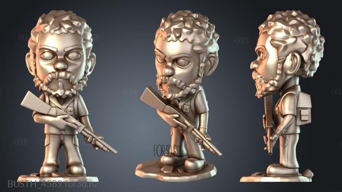 BUSTH_4589 3d stl модель для ЧПУ