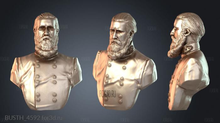 BUSTH_4592 3d stl модель для ЧПУ