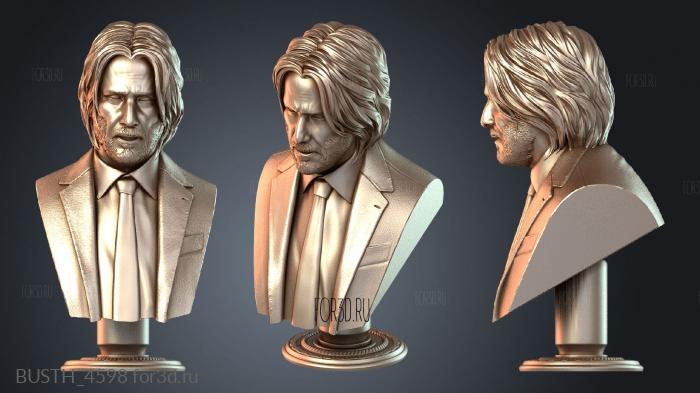 BUSTH_4598 3d stl модель для ЧПУ