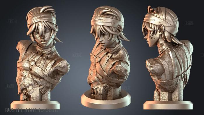 BUSTH_4601 3d stl модель для ЧПУ