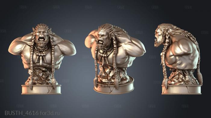BUSTH_4616 3d stl модель для ЧПУ